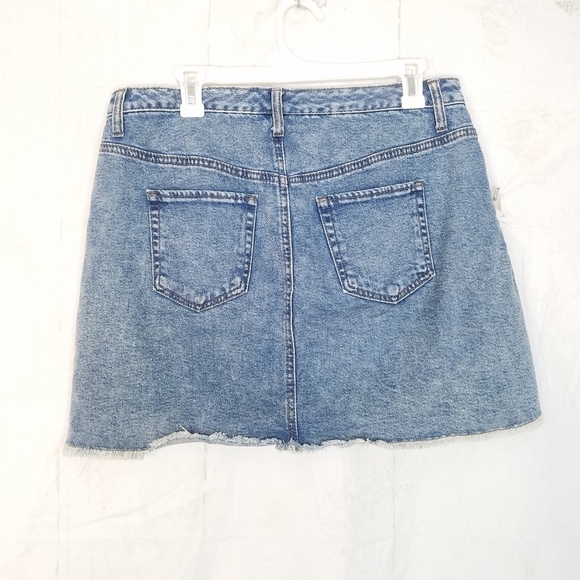 Wild Fable studded Jean denim skirt - Picture 2 of 8